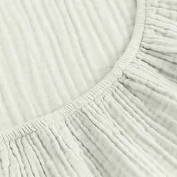 Простирадло на резинці муслін Cosas Vanillacream 200х200х20 см (02Muslin_VanillaCream_200x200x20) - мініатюра 4
