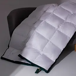 Ковдра MirSon Imperial Satin Luxe антиалергенна демісезонна 110х140 см біла - мініатюра 3