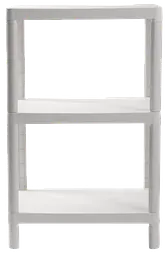 Етажерка 3-х ярусна 6031 Olympic WHITE 27х42х67 см VIOLET HOUSE meb0000368 - мініатюра 2