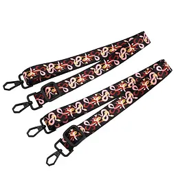 БДСМ-набір LOCKINK The Flowering Serpent Bondage Set, чорний, з малюнком у вигляді змій, 12 предметів - мініатюра 12