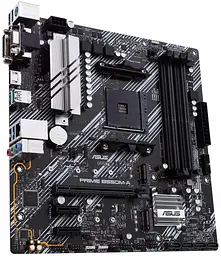 Материнська плата ASUS PRIME B550M-A/CSM (Prime B550M-A/CSM) (Socket AM4, AMD B550, Micro-ATX) - мініатюра 3