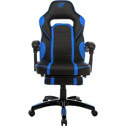 Геймерське крісло GT Racer чорне із синім (X-2749-1 Black/Blue)