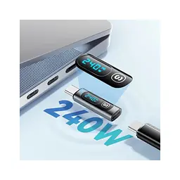 Перехідник USB-C F to USB-C M digital display Essager (EZJTT-TX0G-P) - мініатюра 10