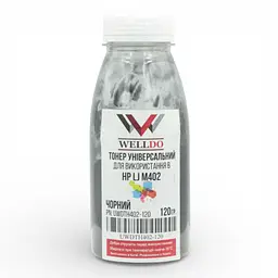 Тонер HP LJ Pro M402/404/426/Canon MF-421/426/428/429, фасовка 120г Welldo (UWDTH402-120)