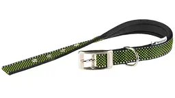 Нашийник для собак Ferplast Daytona Deluxe C25/53 нейлоновий зелено-чорний 2.5х45-53 см 77202317