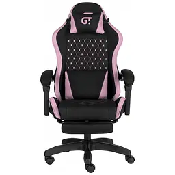 Крісло ігрове GT Racer X-2339 Black/Pink (X-2339 Fabric Black/Pink)