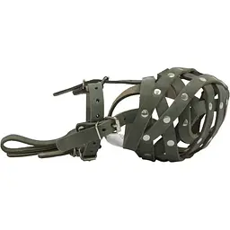 Намордник Collar твердий №4, 38 см, боксер великий, сірий