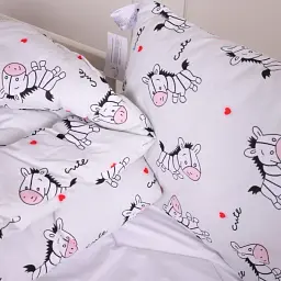 Подушка антиалергенна MirSon Kids Time 20-0040 Cute white zebra 40х60 см (2200009669323) - мініатюра 4