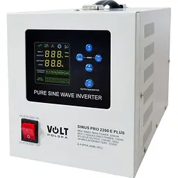 Джерело безперебійного живлення (ДБЖ) Volt Polska Sinus Pro 2200E Plus (3SPM22012M) [157511]