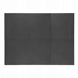 Мат-пазл (ласточкин хвіст) 4FIZJO Mat Puzzle EVA 180 x 120 x 1 cм 4FJ0387 Black (P-5907739310378) - мініатюра 3