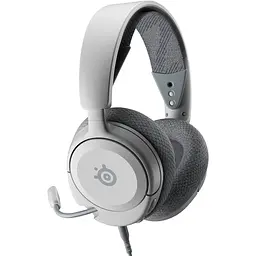 Навушники дротові - ігрова гарнітура SteelSeries Arctis Nova 1 MultiPlatform білі (SS-61607)