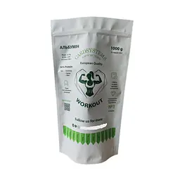 Протеїн яєчний Альбумін Egg Protein Albumin 86% зі смаком апельсину 1 кг