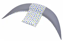 Набір аксесуарів для подушки Nuvita DreamWizard, білий (NV7101DOTS) - мініатюра 3