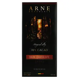 Шоколад чорний Arne Extra 70% 100 г
