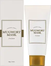 Очищаюча маска з полином для проблемної шкіри I'm From Mugwort Mask 30 г - мініатюра 2