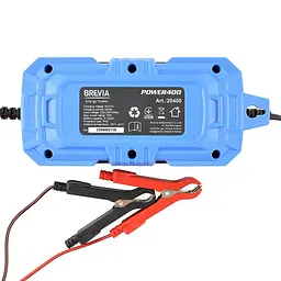 Зарядний пристрій для різних типів акумуляторів Brevia Power400 20400EP 6V / 12 V 4A - мініатюра 6