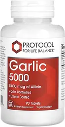 Часник Protocol for Life Balance Garlic 5000 5000 мкг 90 таб