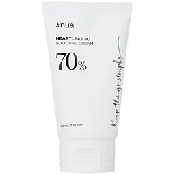 Крем для увлажнения и смягчения кожи Anua Heartleaf 70% Soothing Cream 100 мл (BT20536)