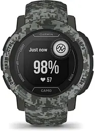 Смарт-годинник Garmin Instinct 2 - Camo Edition Graphite Camo (010-02626-03) - мініатюра 10