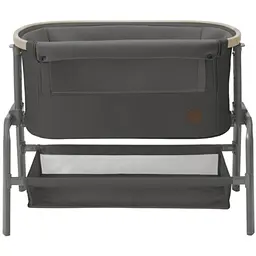 Приставне ліжечко Maxi-Cosi Iora Beyond Graphite Eco, темно-сіре (2106043110) - мініатюра 2