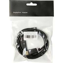 Кабель мультимедійний DisplayPort M to HDMI M 1.8m PowerPlant (KD00AS1278) - мініатюра 3