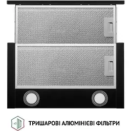 Витяжка Perfelli TL 5212 BL 700 LED телескопічна - мініатюра 6