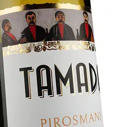 Вино Tamada Pirosmani, біле, напівсолодке, 12%, 0,75 л (201775) - мініатюра 3