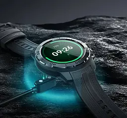Mibro Смарт-часи GS Explorer 48мм, 1.32", 466x466, AMOLED, BT 5.3, Dual-band GPS, 10 ATM, чорний обсидіан - мініатюра 10