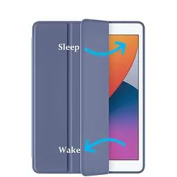 Чохол-книжка BeCover Tri Fold Soft TPU Silicone для Apple iPad Air 4 10.9 2020/2021 Purple (706873) - мініатюра 5