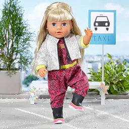 Набір одягу для ляльки Baby Born City Deluxe Прогулянка на скутері (830215) - мініатюра 5