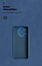 Чохол ArmorStandart ICON для Tecno Spark 30 Pro 4G (KL7) Camera cover Dark Blue - мініатюра 4