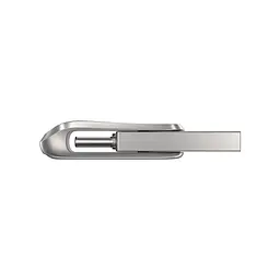 Накопичувач 256GB USB 3.1 Type-A + Type-C Dual Drive Luxe Срібний SanDisk teh0013418 - мініатюра 6