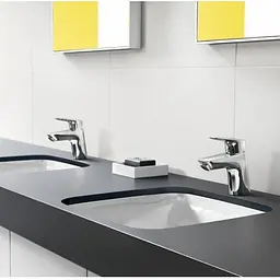 Змішувач для умивальника Hansgrohe Logis 70 LowFlow з донним клапаном хром (71078000) - мініатюра 3