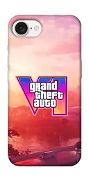 TPU чехол Demsky GTA VI Vice City для Apple iPhone 16e (6.1")