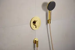 Термостат для душу Hansgrohe Ecostat Comfort S прихованого монтажу 2 function polished gold optic 33715990 - мініатюра 2