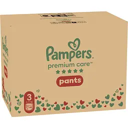 Набір трусики-підгузки Pampers Premium Care Pants 3 (6-11 кг) 144 шт. - мініатюра 2