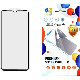 Скло захисне Drobak Samsung Galaxy A05s Black Frame A+ (676745)