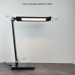 Світильник настільний LED HILTON 10W 3000-6500К сірий металік Violux ( 530601 ) - мініатюра 6