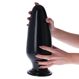Анальна пробка для фістингу Toyz4lovers Uluru 32 см (чорний) - мініатюра 4