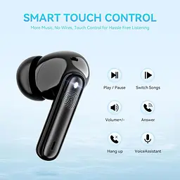 Бездротові навушники, Bluetooth 5.3 Навушники 40 годин відтворення Deep Bass Stereo Earbud, світлодіодний дисплей живлення - мініатюра 4