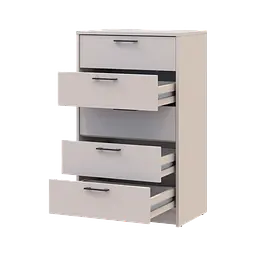 Комод Doros Ронді Кашемір 5 шухляд 60х40х100 (41516305) - мініатюра 2