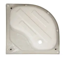Набір Lidz Душова кабіна Latwa SC90x90.SAT.HIGH.FR напівкругла, скло Frost 4 мм + Душовий піддон Kapielka ST90x90x41, з панеллю - мініатюра 12