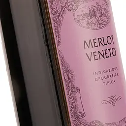 Вино La Cacciatora Merlot Veneto, червоне, сухе, 11,5%, 0,75 л - мініатюра 4
