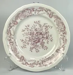 Тарілка 21x1,5 см "Гревелінген" рожева