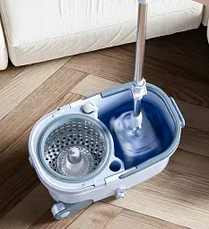 Швабра з віджимом та відром Homettler Magician Plus Spin Mop (CM001) - мініатюра 6