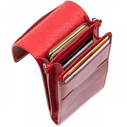Шкіряна сумка Grande Pelle 19.5х10.5х2.5 см sum0026222 - мініатюра 8