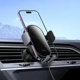 Тримач із БЗУ Baseus LightChaser Series Wireless Charging 15W до 7.2" - мініатюра 6