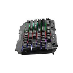 Клавіатура Xtrike ME KB-306 LED USB UA Black (KB-306UA) - мініатюра 5