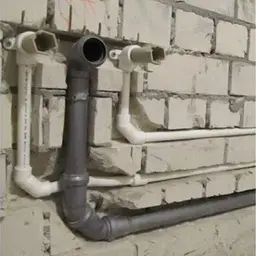 Коліно каналізаційне VITOPlast ⌀ 110 мм 90° з відводом ⌀ 50 мм 67° 30412 - мініатюра 4