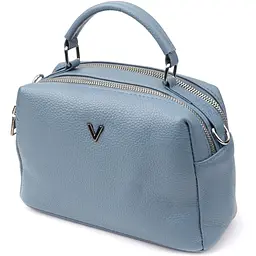 Жіноча сумка Vintage з двома секціями з натуральної шкіри 22.5х14х9.5 см sum0027586